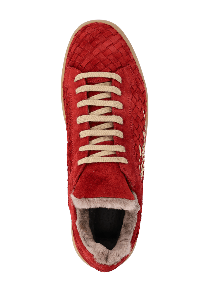 Luis Trenker Sneaker in pelle scamosciata intrecciata Lupintros In Linea
