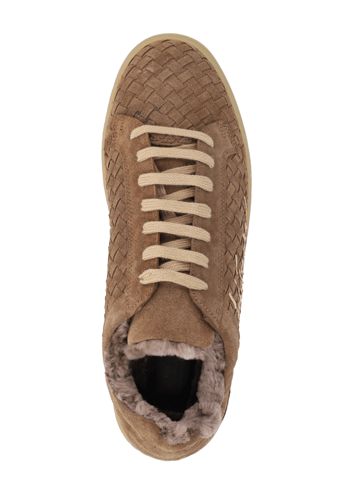 Luis Trenker Sneaker in pelle scamosciata intrecciata Lupintros Nuovo