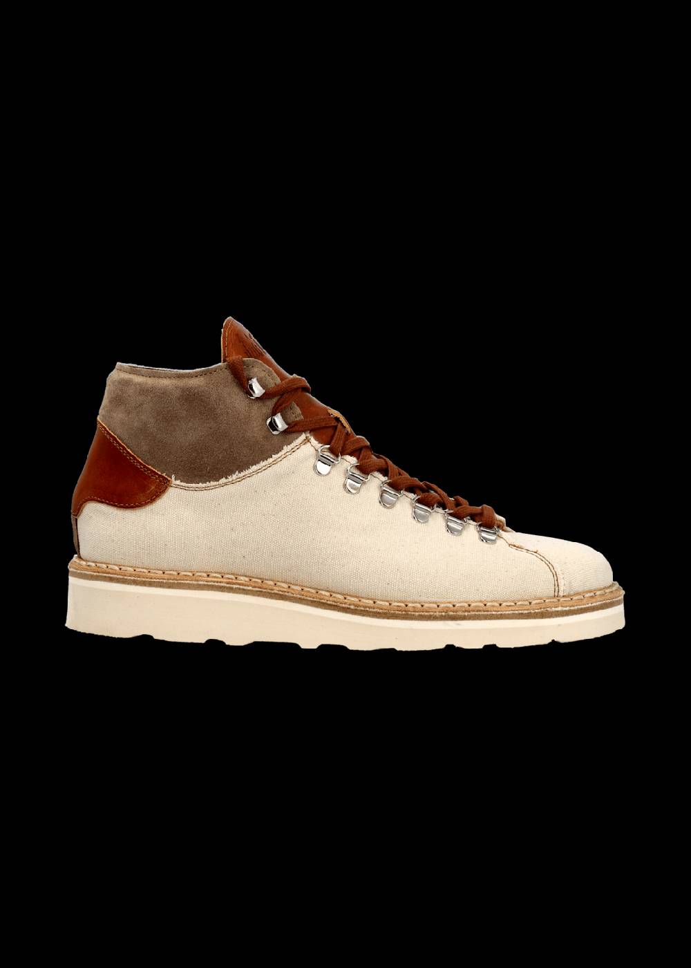 Luis Trenker Sneaker alta in tela e pelle modello Lugionata Negozi Online