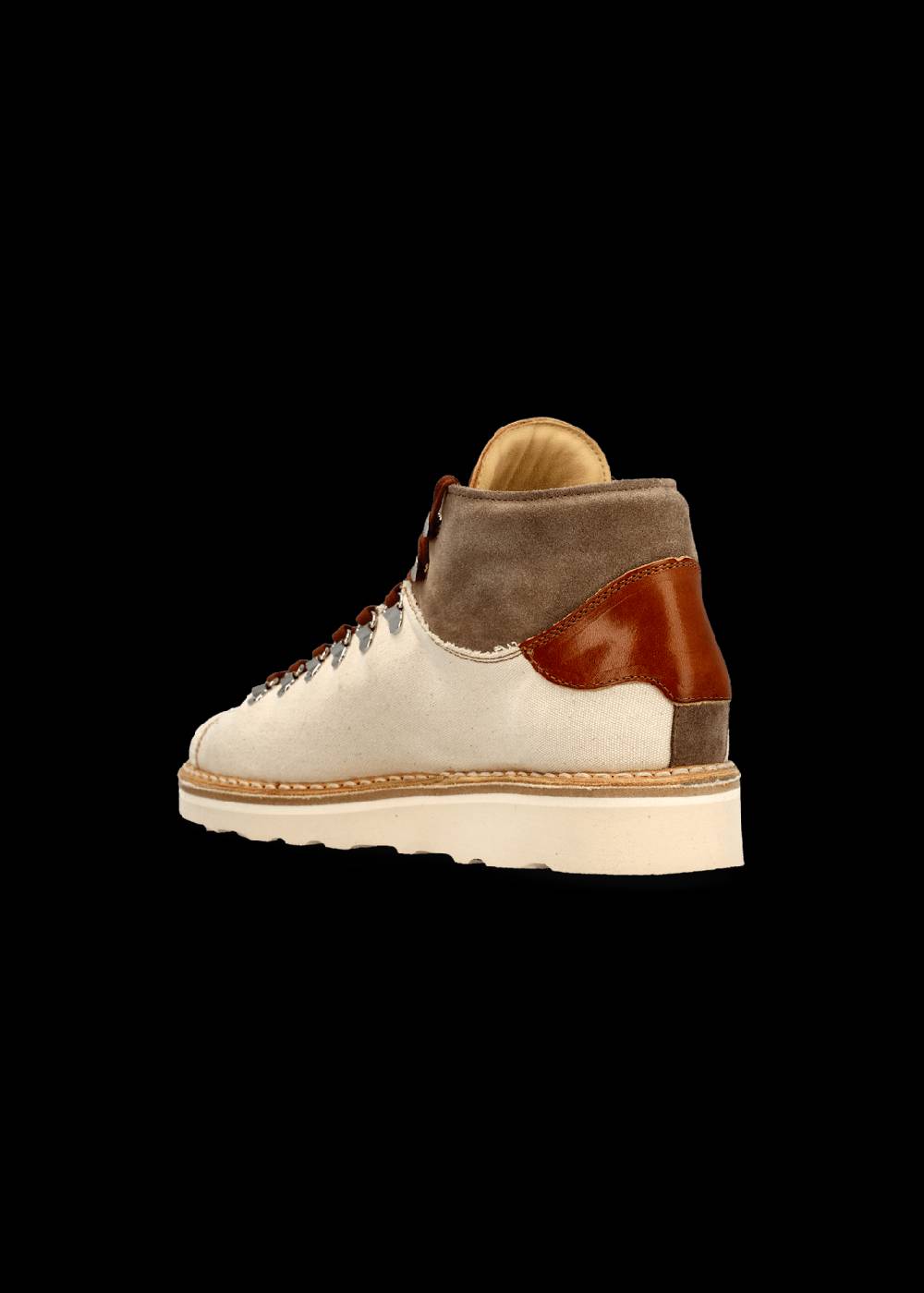 Luis Trenker Sneaker alta in tela e pelle modello Lugionata Negozi Online