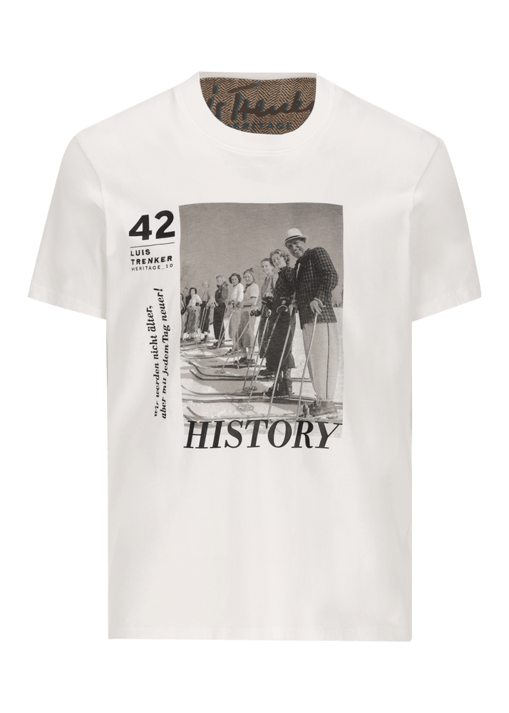 Luis Trenker T-shirt con motivo Heritage modello Luluis Prezzo Ridotto