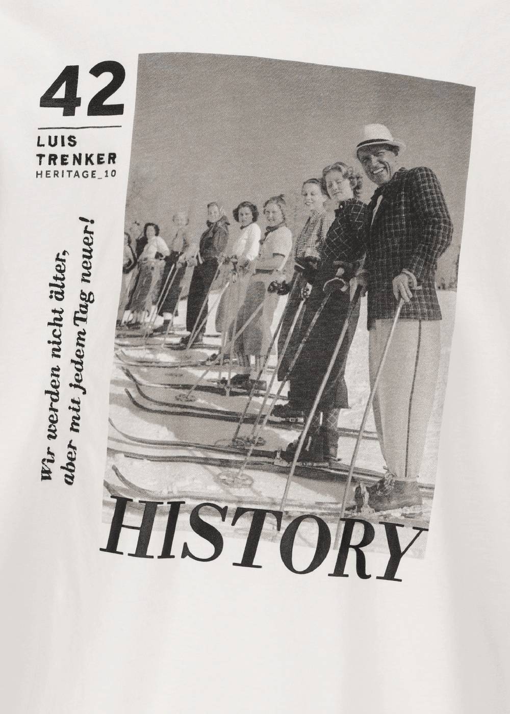 Luis Trenker T-shirt con motivo Heritage modello Luluis Prezzo Ridotto