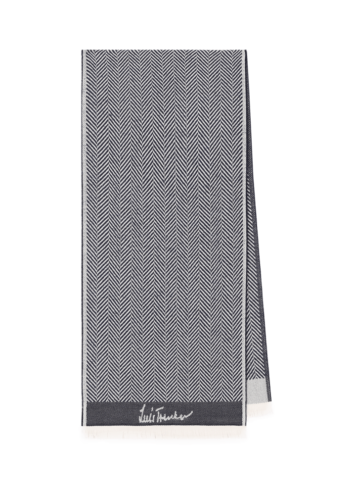 Luis Trenker Sciarpa in tessuto jacquard modello Lufabi In Saldo