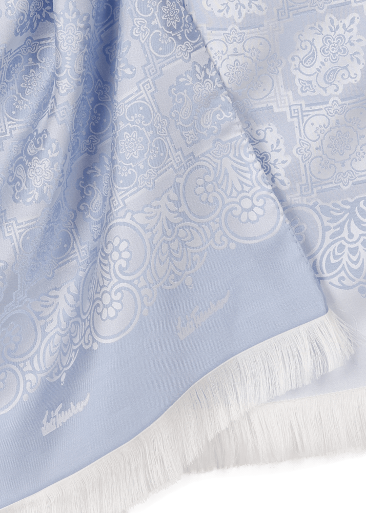 Luis Trenker Sciarpa in seta jacquard modello Lufranzi Sconto