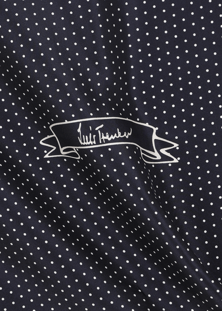 Luis Trenker Foulard in seta con stampa modello Lufinley In Vendita