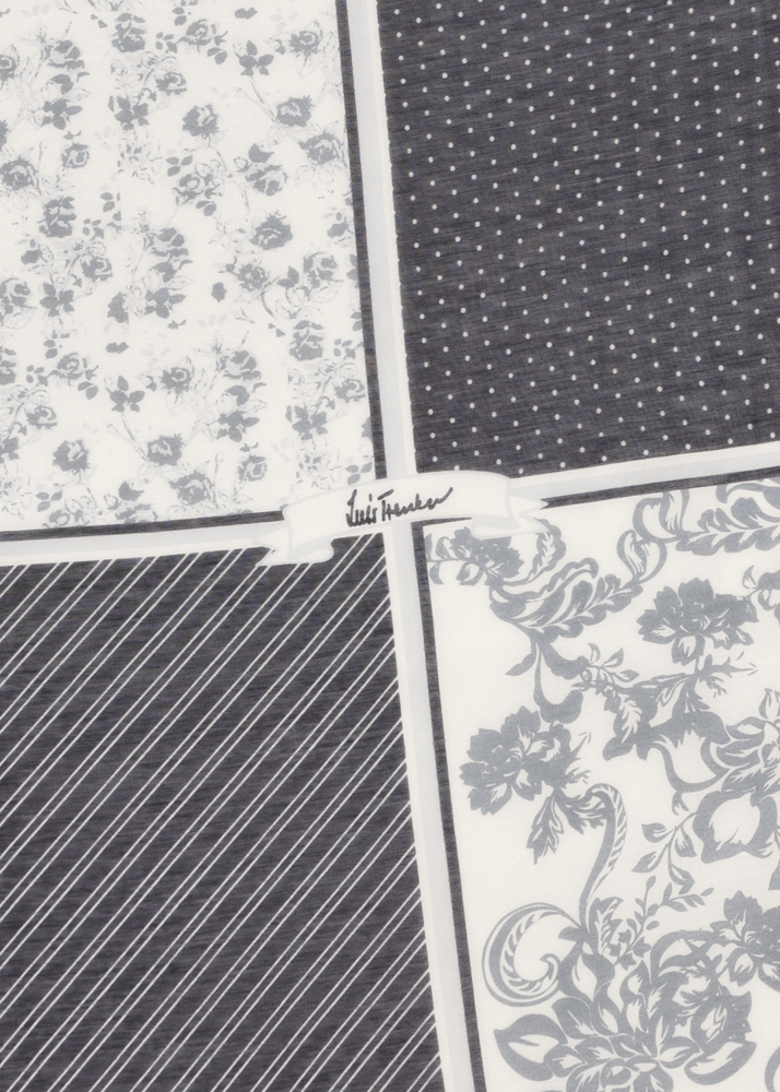 Luis Trenker Foulard in cotone e seta modello Lufinley Offerte