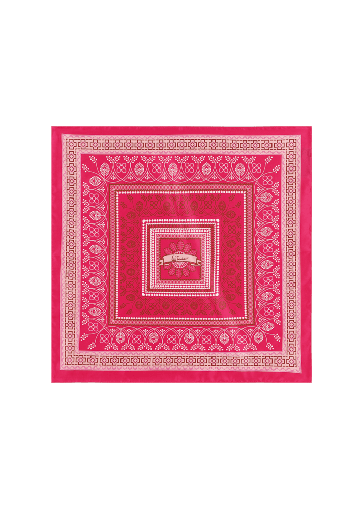 Luis Trenker Foulard in seta a fantasia modello Lufrancara Promozione Limitata