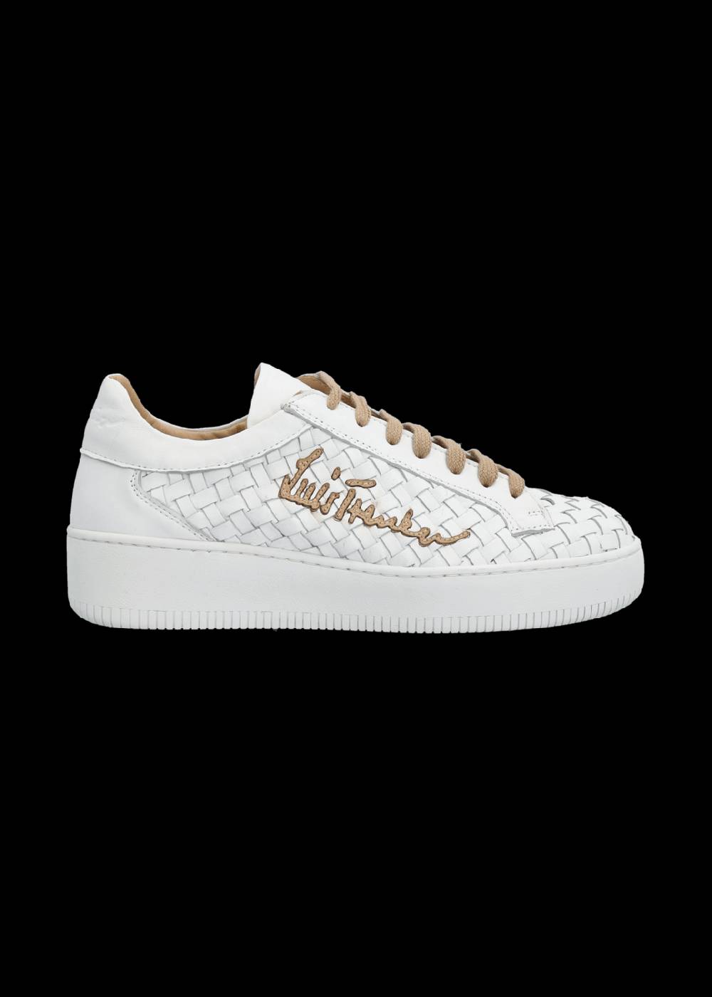 Luis Trenker Sneaker in pelle intrecciata modello Lupintras Moda