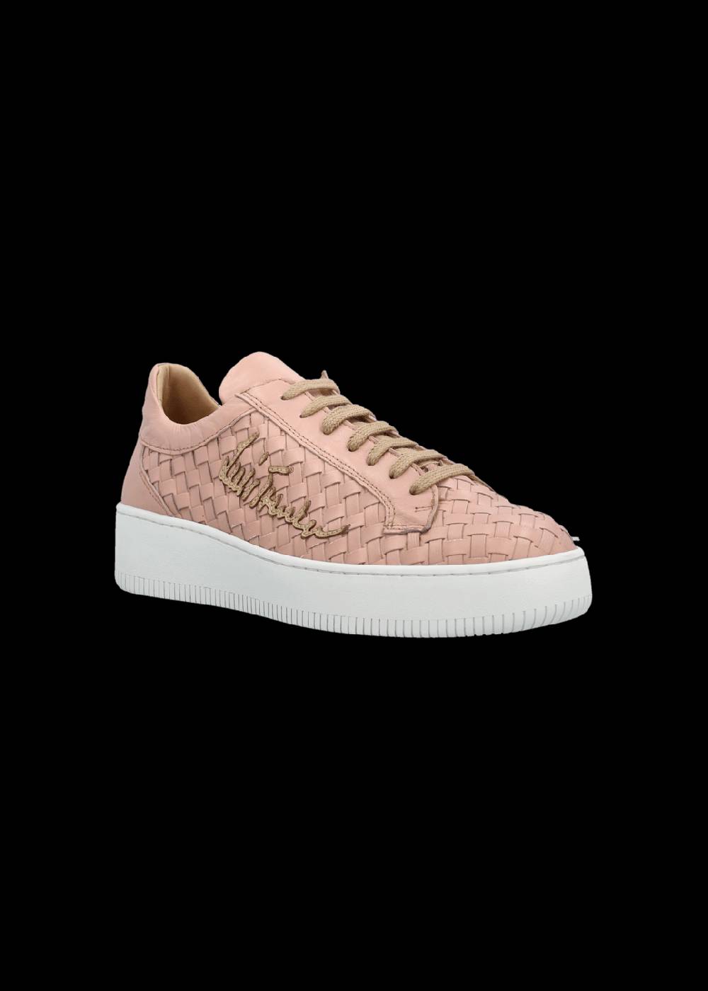 Luis Trenker Sneaker in pelle intrecciata modello Lupintras 2025