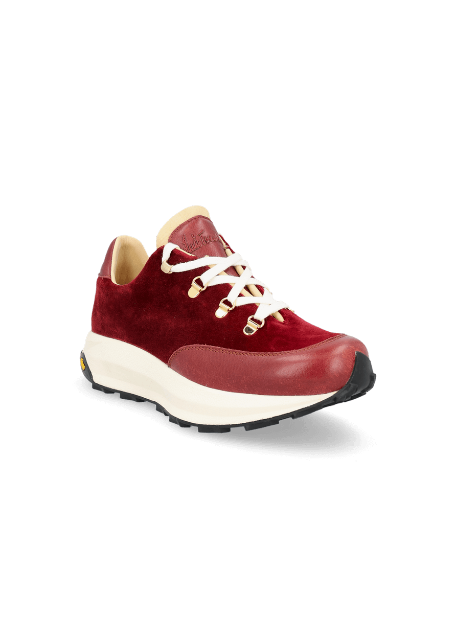 Luis Trenker Sneakers in velluto e pelle modello Luleandra In Linea
