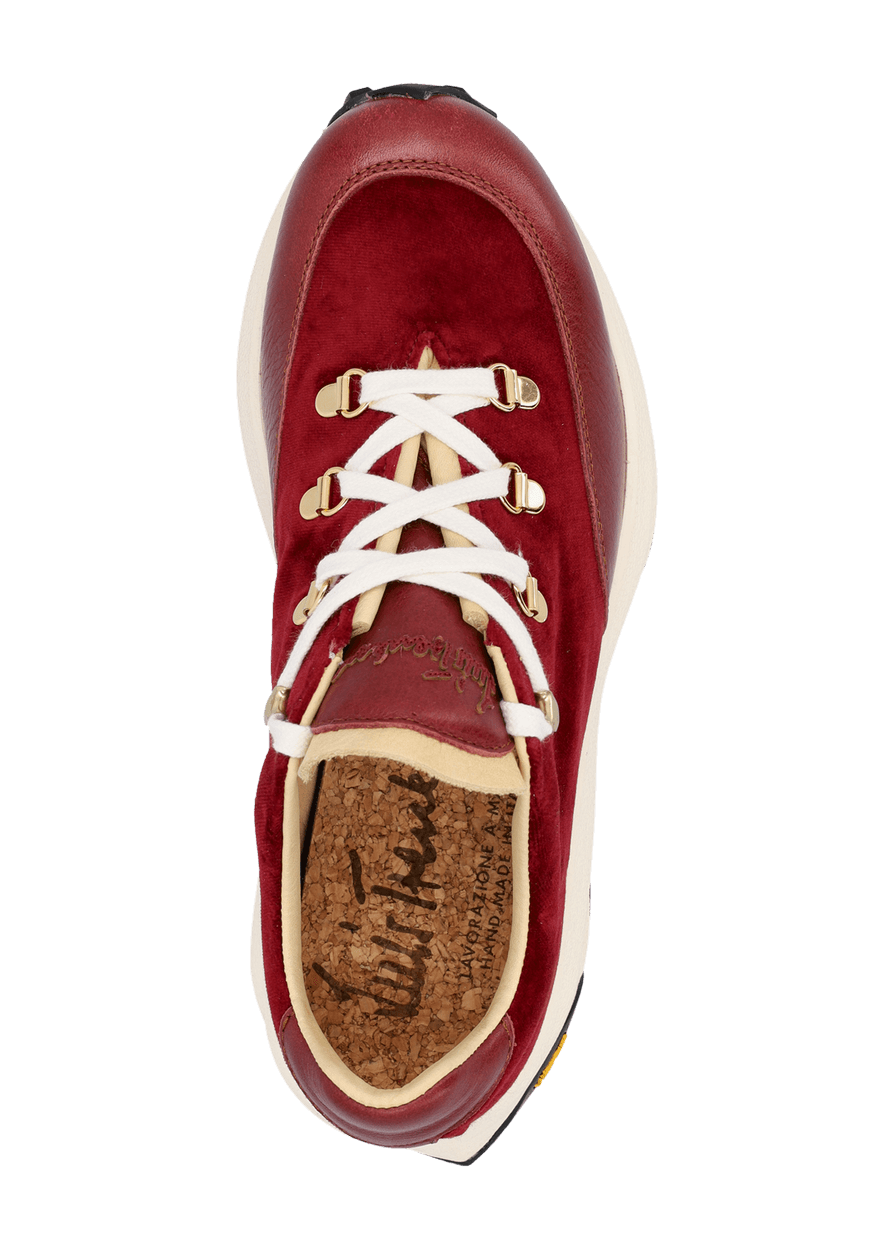 Luis Trenker Sneakers in velluto e pelle modello Luleandra In Linea