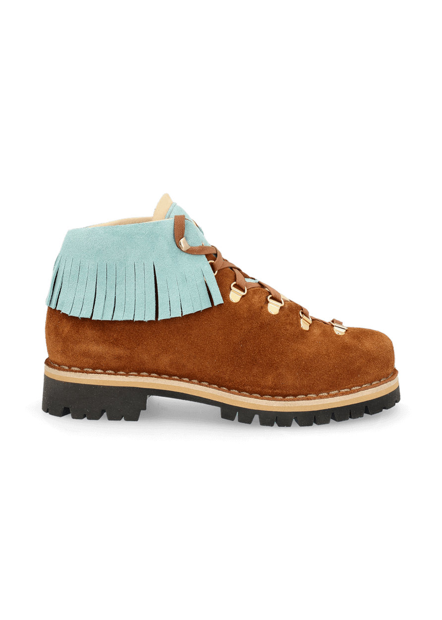 Luis Trenker Scarpa stringata in in pelle scamosciata modello Lupaolina Vendita