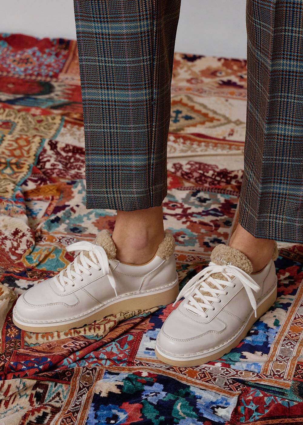Luis Trenker Sneaker in pelle modello Lumons Promozione