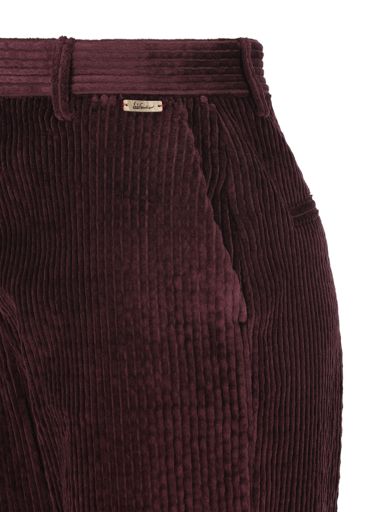 Luis Trenker Pantaloni chino in velluto a coste modello Luloraine Shopping Online