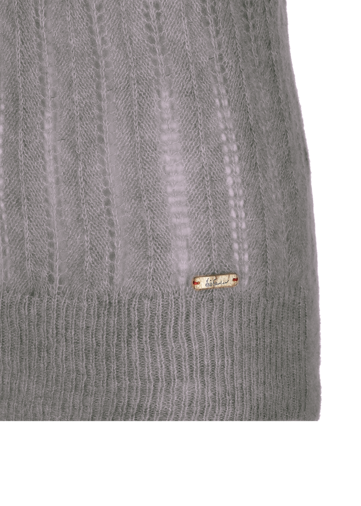 Luis Trenker Pullover lavorato a maglia con cappuccio Luwaltraud Vendita Calda