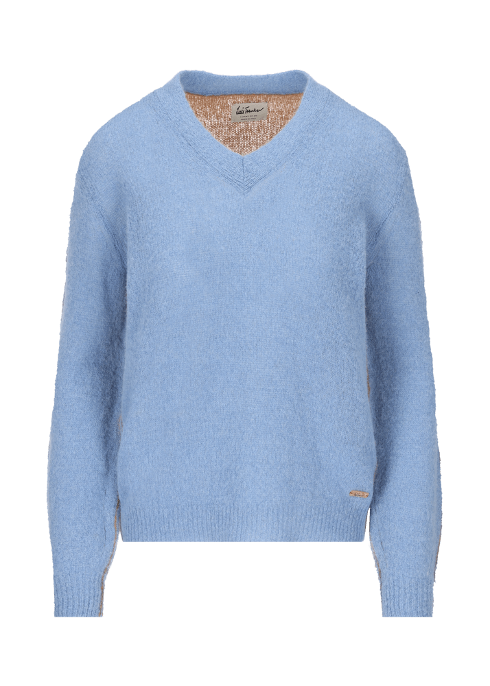 Luis Trenker Pullover lavorato a maglia con effetto color block Luwissal Prezzo Ridotto