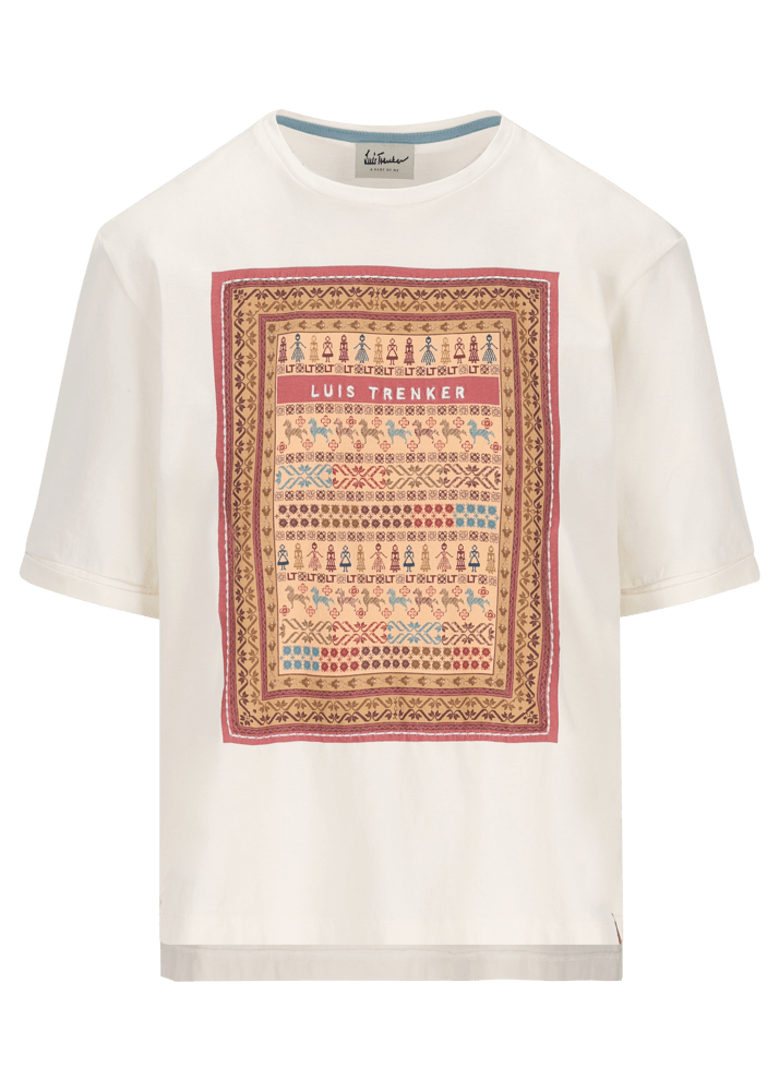 Luis Trenker T-shirt con stampa Ludile Vendite Flash