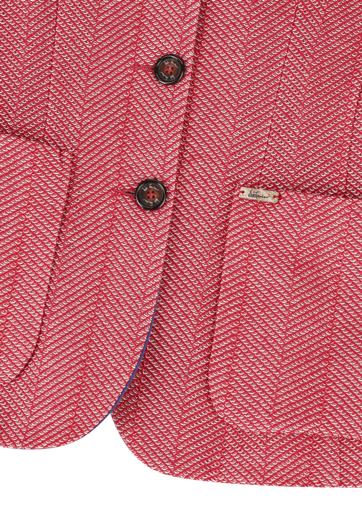 Luis Trenker Blazer con motivo a spina di pesce modello Luranda 2025