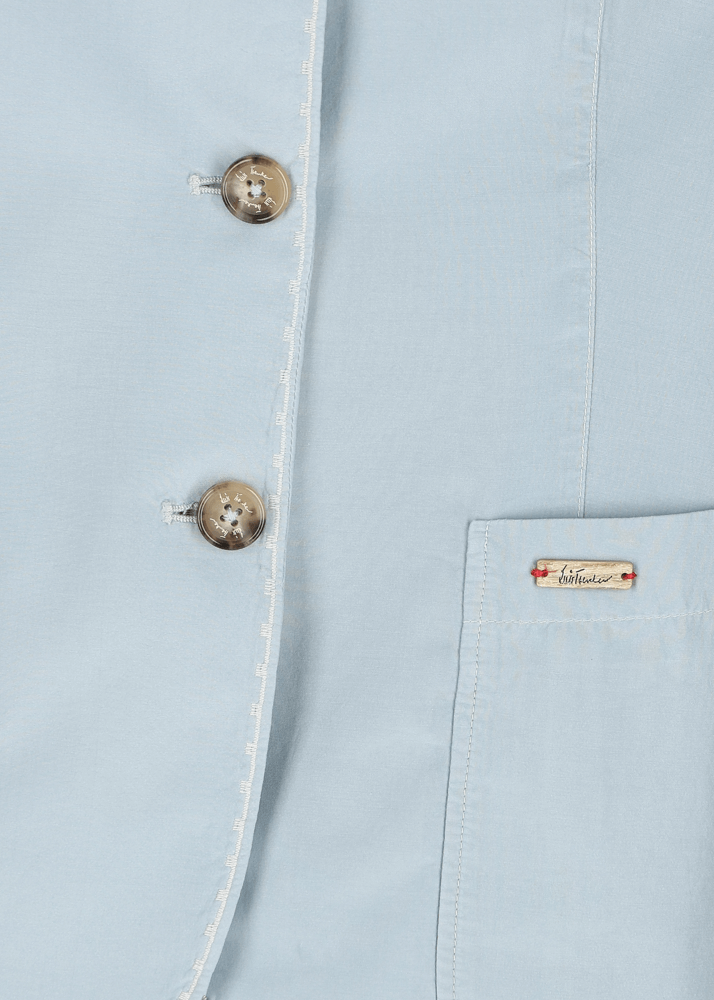 Luis Trenker Blazer in misto seta e cotone modello Luranda Promozione