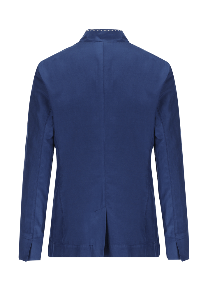 Luis Trenker Blazer in misto seta e cotone modello Luranda Spedizione Gratuita