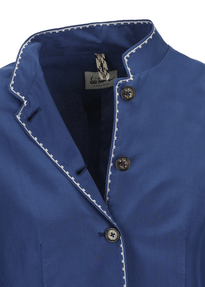 Luis Trenker Blazer in misto seta e cotone modello Luranda Spedizione Gratuita