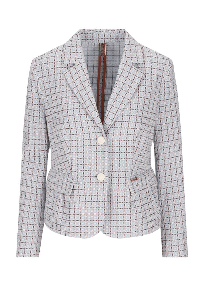 Luis Trenker Blazer in cotone jacquard modello Luramona Presa