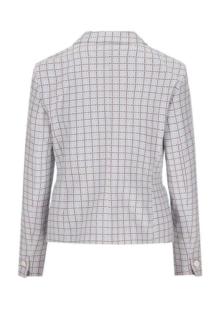 Luis Trenker Blazer in cotone jacquard modello Luramona Presa