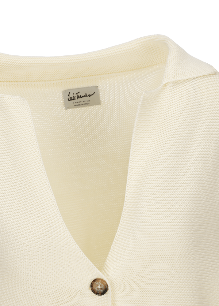 Luis Trenker Cardigan in maglia con profondo scollo a V modello Lualice Offerta