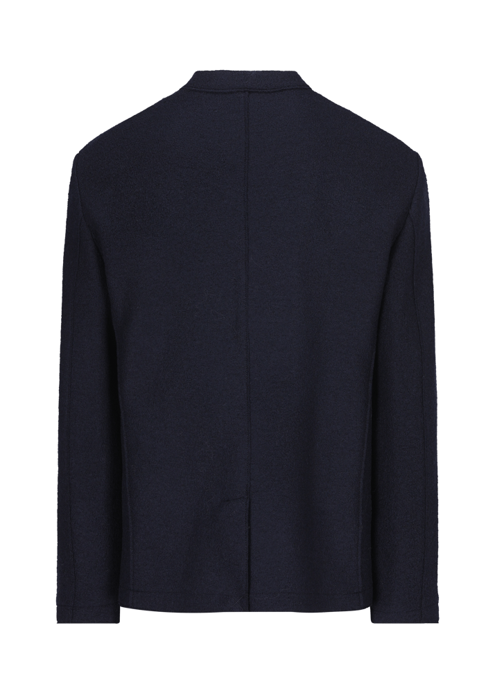 Luis Trenker Blazer in lana follata con cuciture a taglio vivo Luigis In Vendita