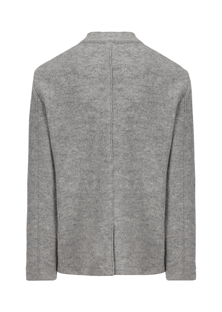 Luis Trenker Blazer in lana follata con cuciture a taglio vivo Luigis Saldi