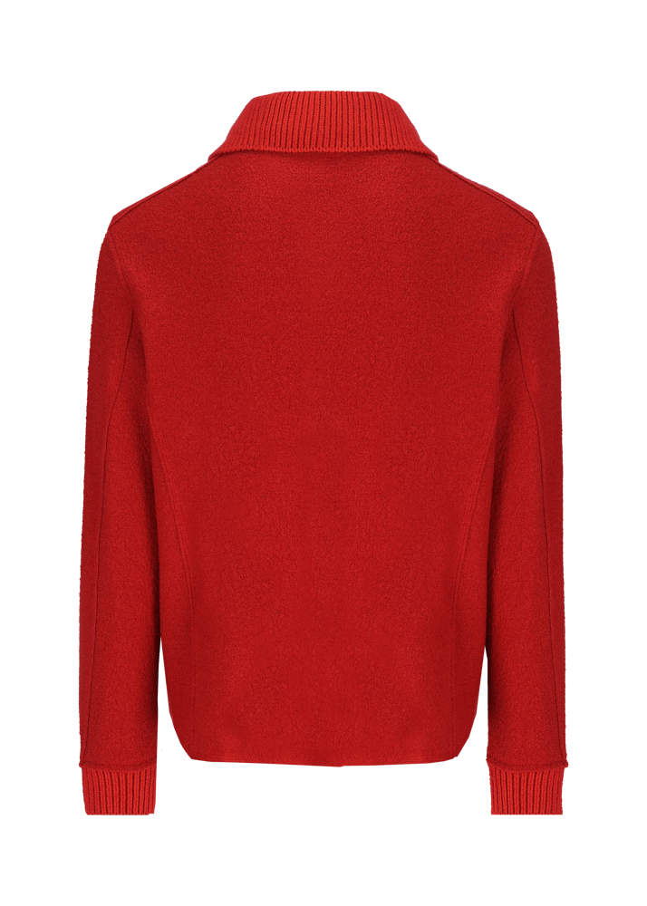 Luis Trenker Giacca camicia in lana follata Lustanley Offerte