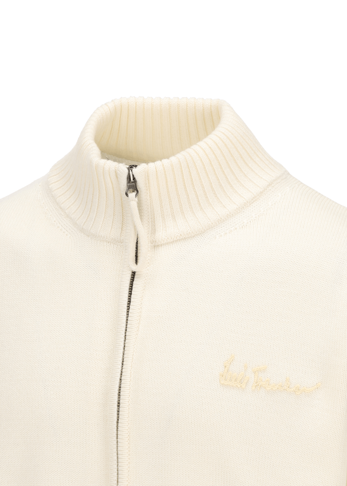 Luis Trenker Cardigan in lana merino Luwall Nuovo