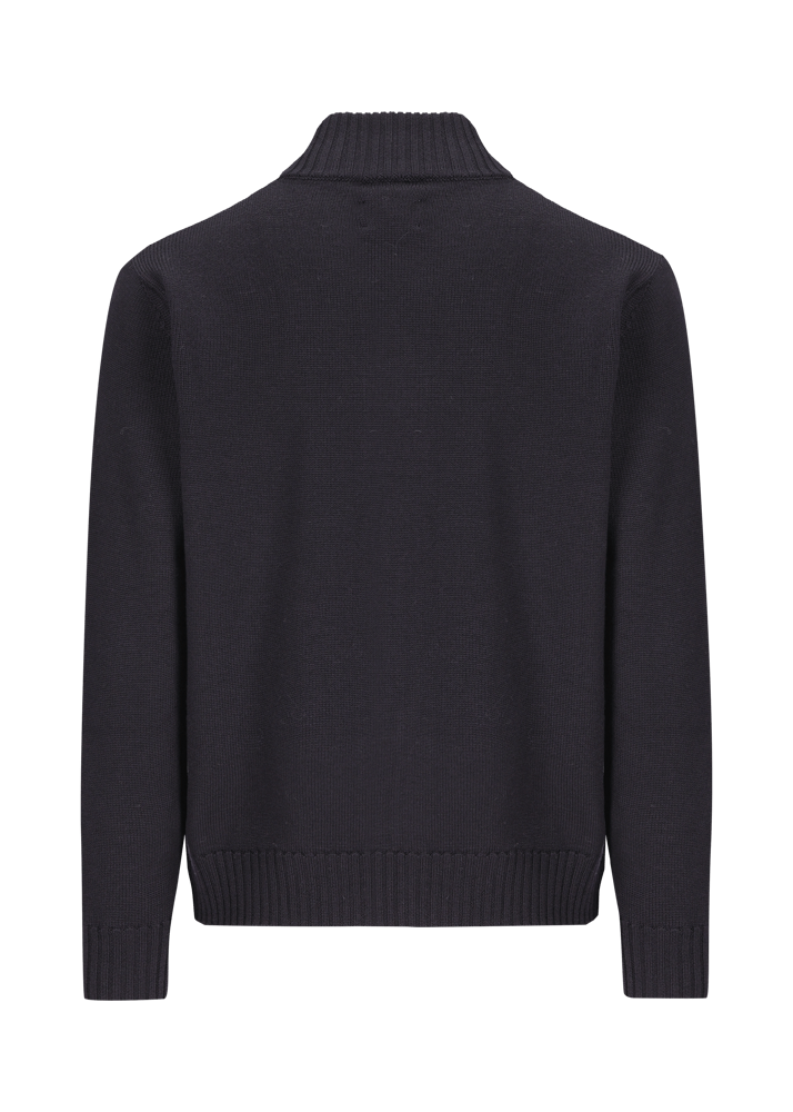 Luis Trenker Cardigan in lana merino Luwall Qualità