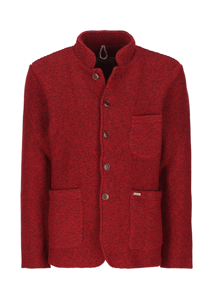 Luis Trenker Cardigan con collo alto Luwainer Vendita