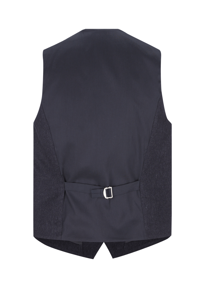 Luis Trenker Gilet in loden con scollo rotondo Lusven Promozione Limitata