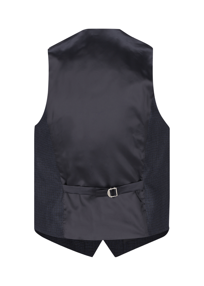 Luis Trenker Gilet con motivo pied-de-poule Lusven Outlet
