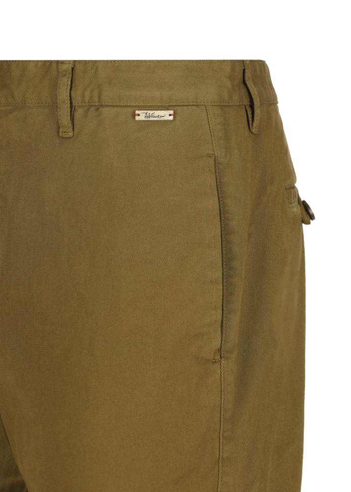 Luis Trenker Pantaloni chino in cotone elasticizzato modello Lubono Vendita Economica