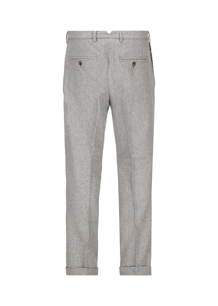 Luis Trenker Pantaloni chino in flanella di lana Lubruneu I Più Venduti