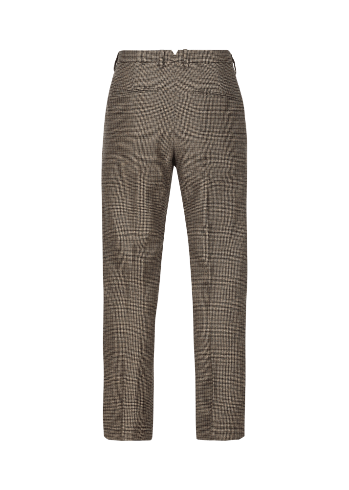 Luis Trenker Pantaloni chino con motivo pied-de-poule Lubogi Moda
