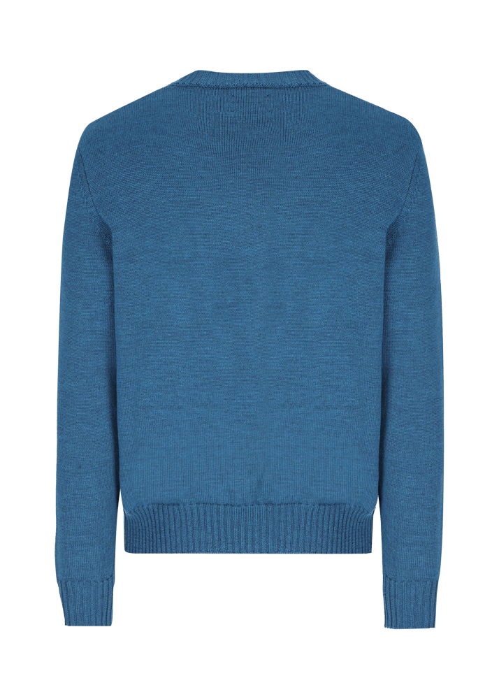 Luis Trenker Pullover lavorato a maglia in lana merino Luwietro Soddisfazione Garantita