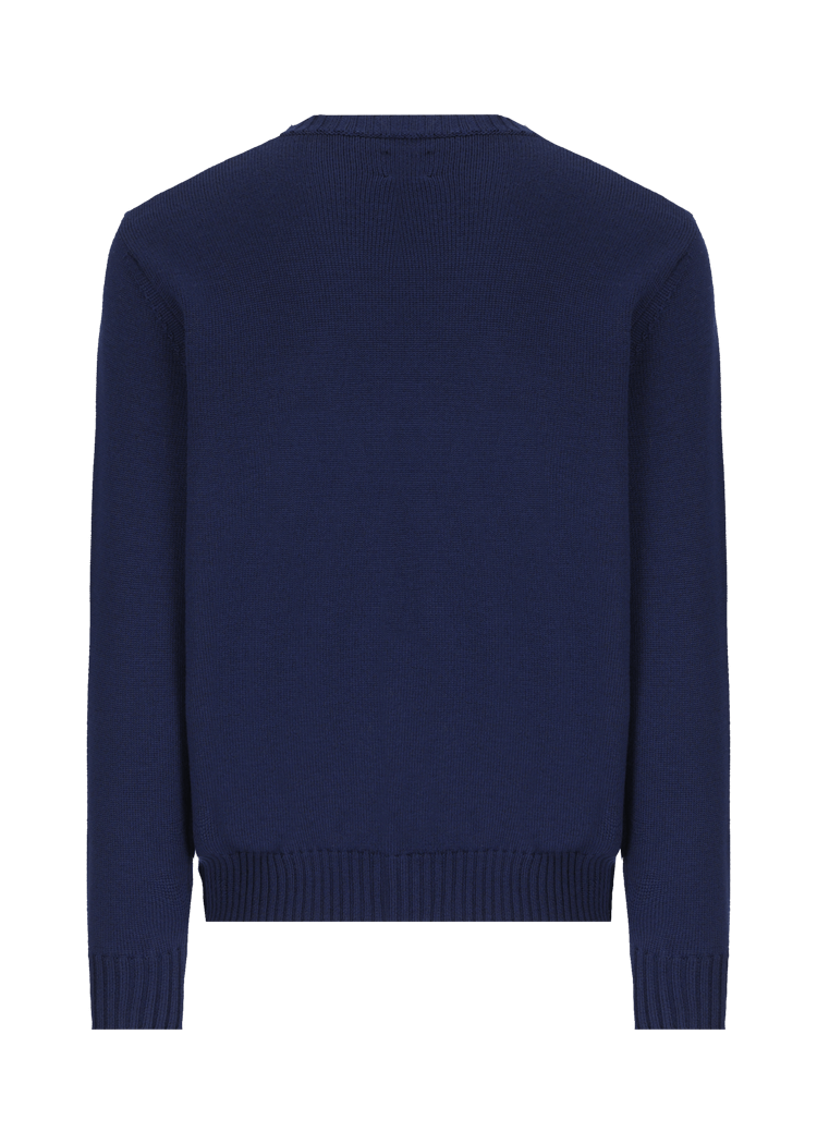 Luis Trenker Pullover lavorato a maglia in lana merino Luwietro Qualità Garantita