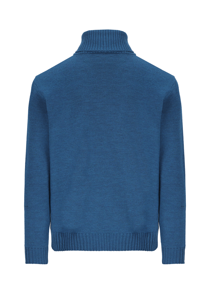 Luis Trenker Pullover a collo alto in lana merino Luwalbert Consegna Veloce