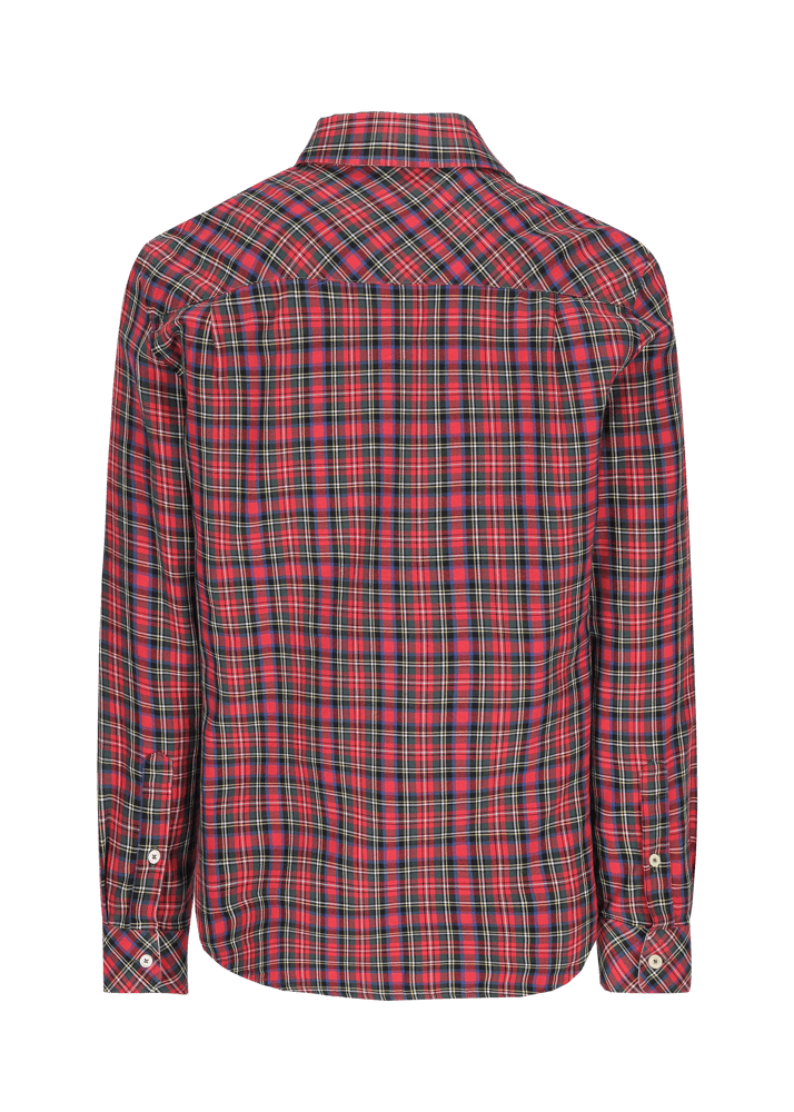 Luis Trenker Camicia con motivo a quadri Lubodo Shopping Online