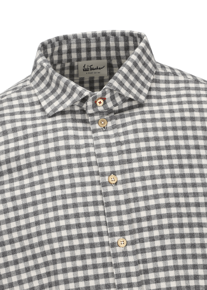 Luis Trenker Camicia con motivo vichy Lubeltran Sottocosto