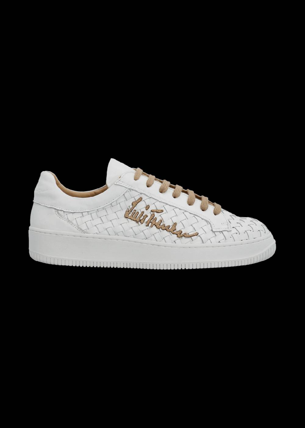 Luis Trenker Sneaker in pelle intrecciata modello Lupintros In Saldo