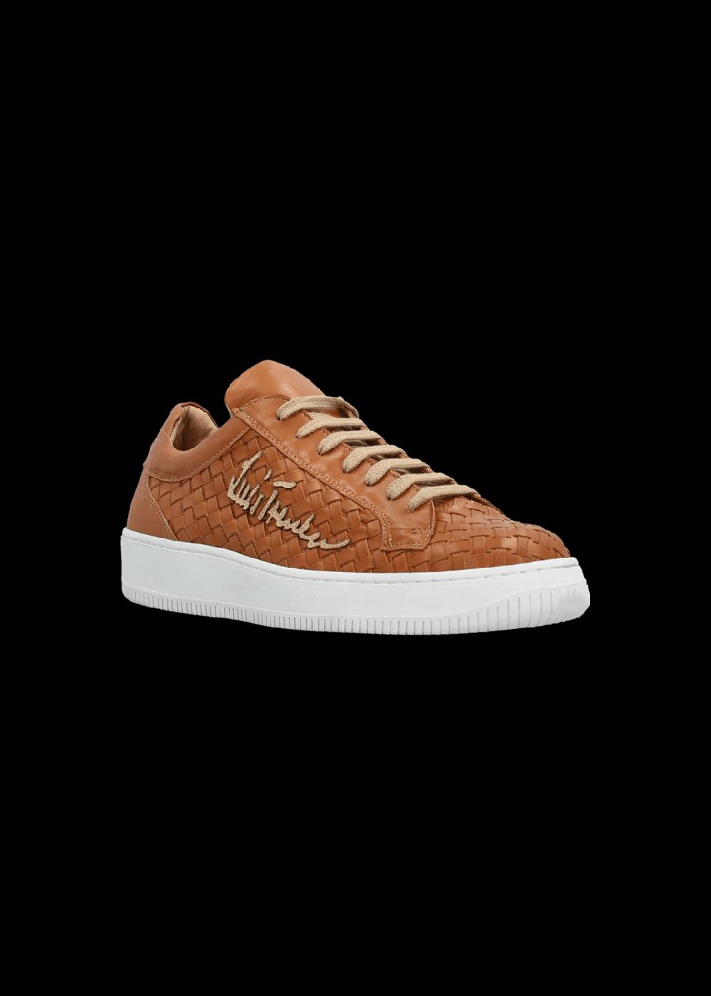 Luis Trenker Sneaker in pelle intrecciata modello Lupintros Moda