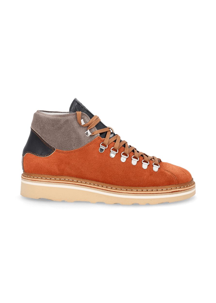 Luis Trenker Sneaker alta in pelle modello Lugionata Grande vendita