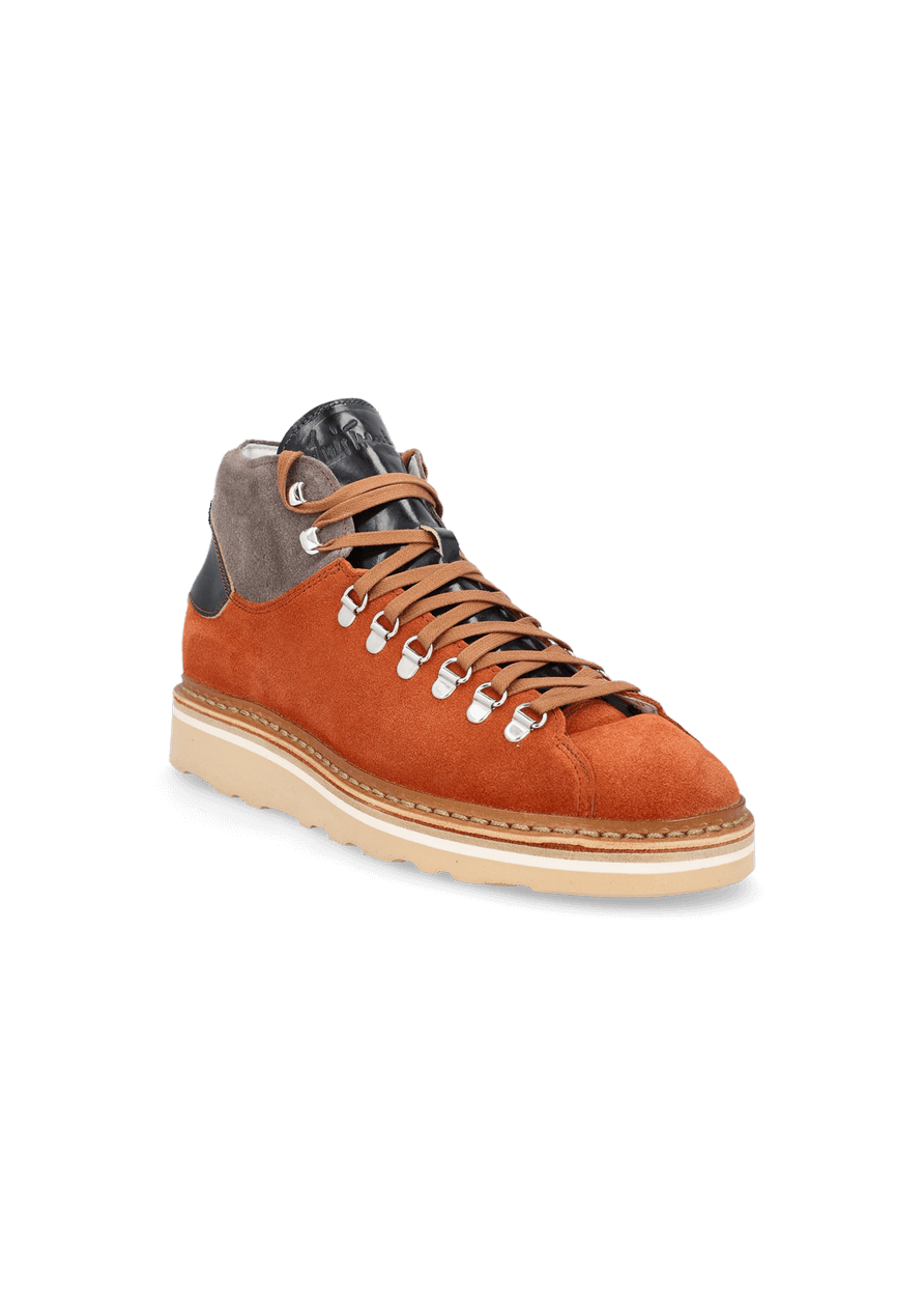 Luis Trenker Sneaker alta in pelle modello Lugionata Grande vendita