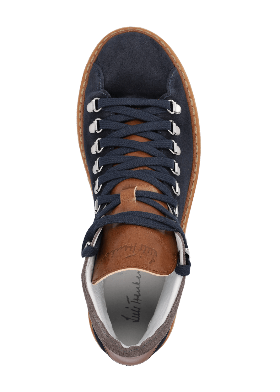 Luis Trenker Sneaker alta in pelle modello Lugionata Flash Sale