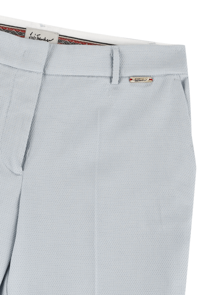 Luis Trenker Pantaloni in piqué con taglio Cigarette Cut modello Luleonelle Offerta Giorno del Papà